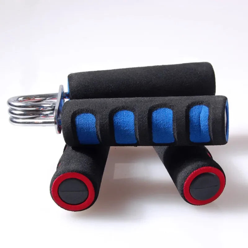 1 esponja para ejercitar los dedos, color aleatorio, para aumentar la fuerza del antebrazo, agarre de mano con resorte, para mejorar la salud, venta al por mayor.