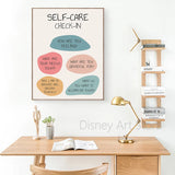 INSIDE OUT Mental Health Poster Kids Feelings Emotions Art Print Canvas Painting School Counselor Office Decor Psychologist Gift