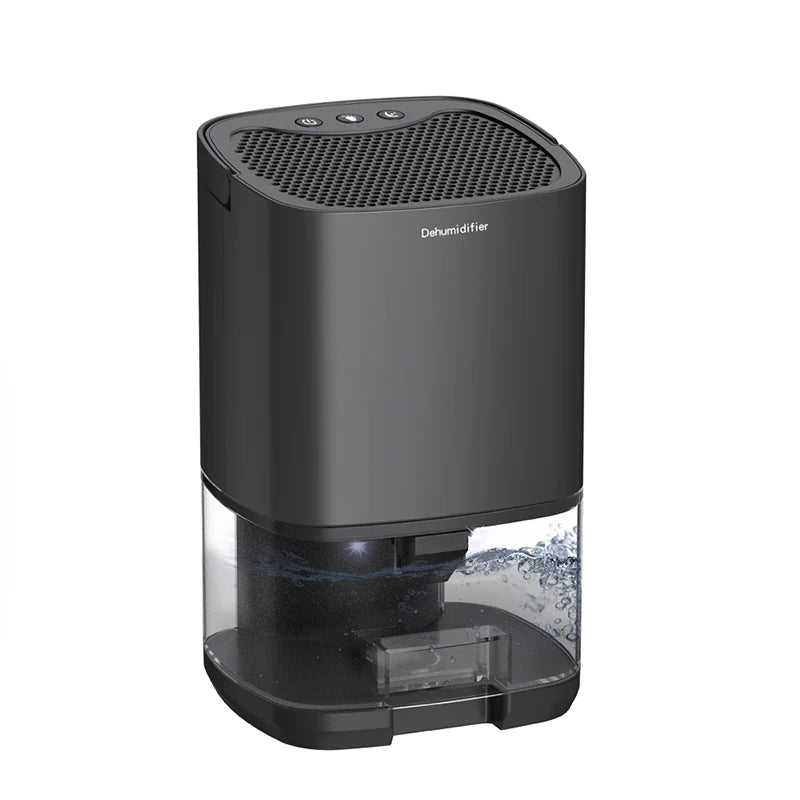 Electric Dehumidifier Moisture Absorbers Air Dryer With 1000ml Water Tank Quiet Air Home Dehumidifier For Bedroom Wardrobe