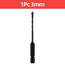 Cross Hex Drill Bit Set For Concrete Porcelain Tile Glass Metal Professional Multifunction Drill Bits Kit Tools Carbide Drills