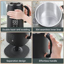 Electric Water Boiler Kettle for Tea Coffee 5 Levels Temperature Control Auto Shut Off Double Layer Insulated Hot Water Kettle