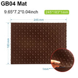 Molde de silicona suizo para tartas, molde para troncos de Navidad, molde grande para buche, tapete para fondant, moldes para impresión de encaje 