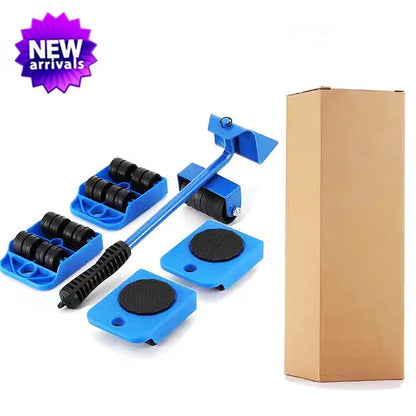 New Heavy Duty Furniture Lifter Roller Wheel Bar Moving Device Lifting Helper Furniture Transport Tool 