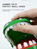 Juguetes de dientes de cocodrilo para niños. Juegos de dentista con mordeduras de cocodrilo. Divertido juego de bromas de la suerte para fiestas y niños.