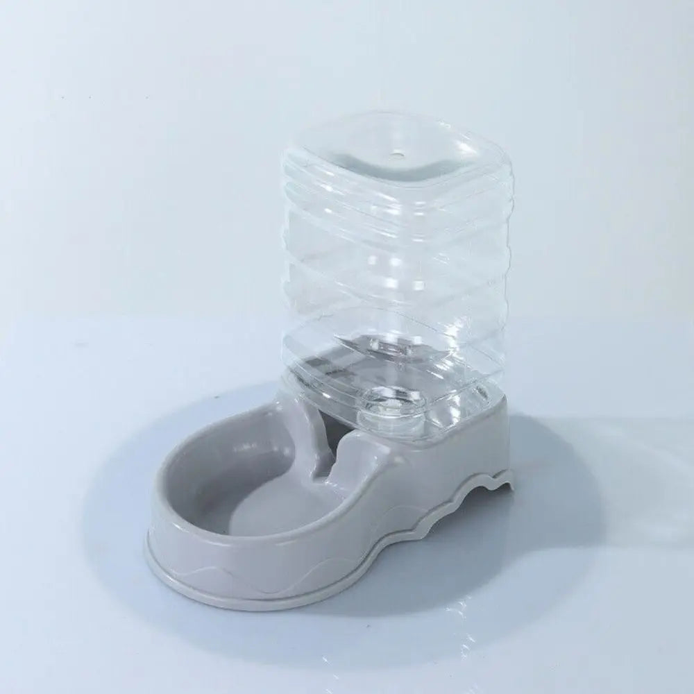Alimentador automático para mascotas de 3,8 l, de material PP, para gatos y perros, dispensador de comida grande.