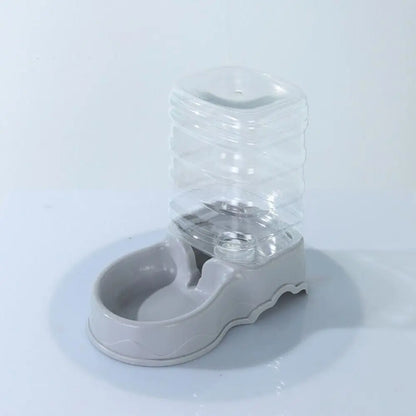 Alimentador automático para mascotas de 3,8 l, de material PP, para gatos y perros, dispensador de comida grande.