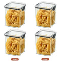 460-1800ml Sets Kitchen Stackable Sealed Jar Plastic Food Storage Box Multigrain Tank Bottle Dried Fruit Tea Storage Containers