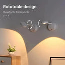 USB Rechargeable Intelligent Human Sensing Wireless Wall Light Dimmable Led Spotlight for Lighting Paintings Pictures Spotlights