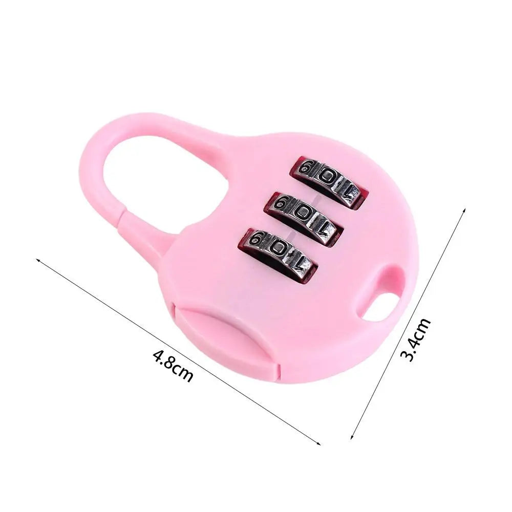 Plastic Password Combination Lock, Luggage Travel Lock, Backpack Padlock, Padlock Password Lock, Combination Padlock, Digit Locks