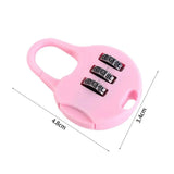 Plastic Password Combination Lock, Luggage Travel Lock, Backpack Padlock, Padlock Password Lock, Combination Padlock, Digit Locks