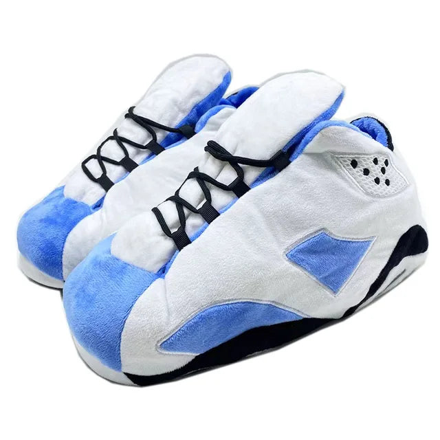 Warm Home Slippers for Men and Women, One Size Fits Most Sneakers, Indoor Cotton Shoes, Bedroom Floor Sliders, Unisex, Female, Winter 