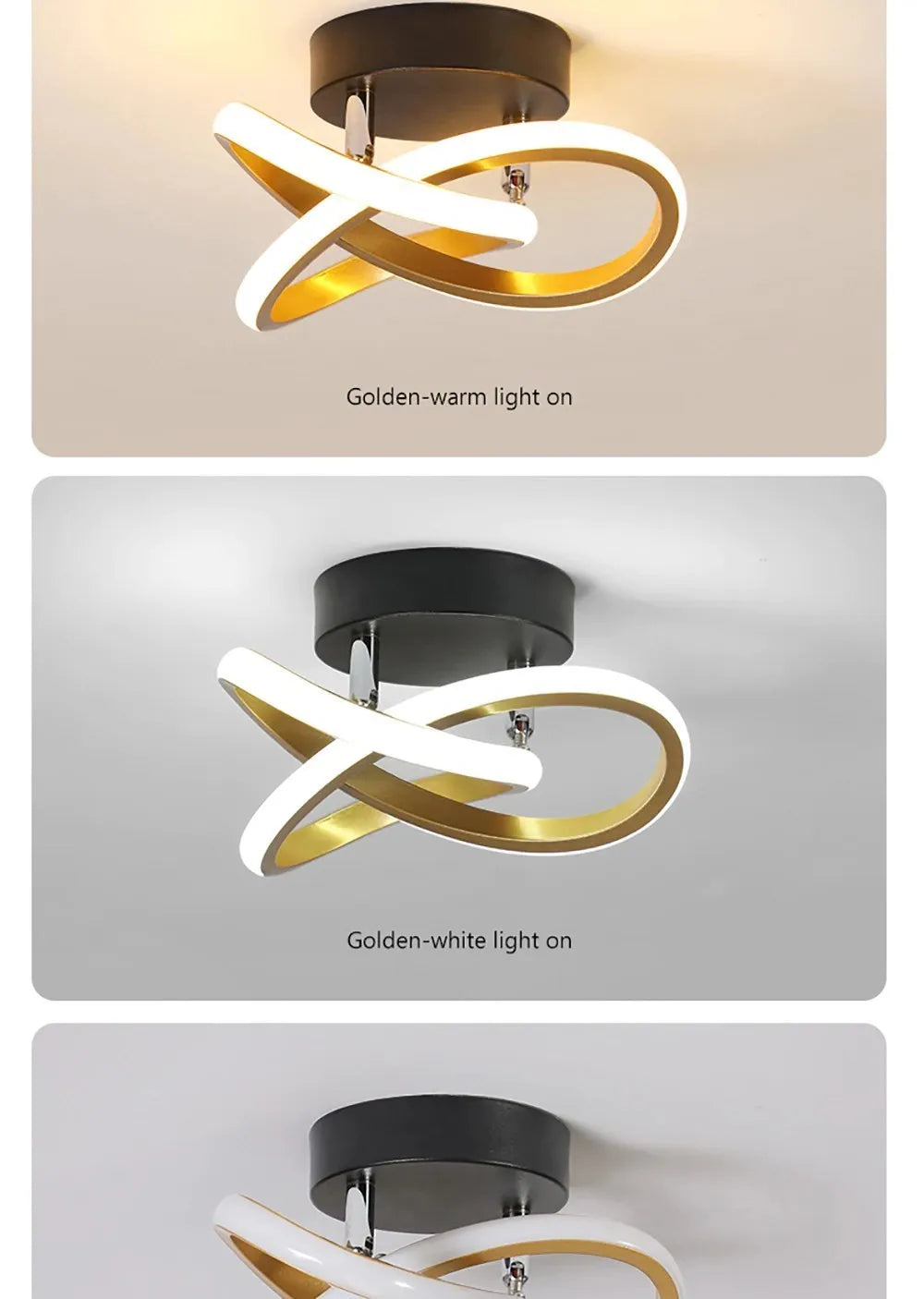 Lámparas de techo LED para pasillo, modernas y minimalistas, para sala de estar, balcón, entrada, escalera, decoración del hogar, accesorios LED brillantes.