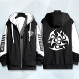 Sudadera con capucha y cremallera con estampado 3D de Game Honkai Star Rail para mujer y hombre, estilo hip hop, manga larga, estilo urbano