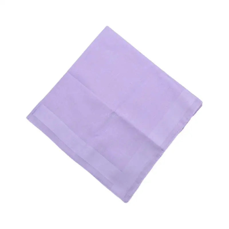 Men High Quality Cotton Handkerchief To Send Elders Square Scarf Retro Napkin Soft Sweaty Women Quick Drying Pocket Handkerchief