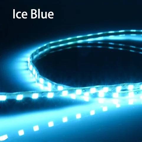135CM-30CM Waterproof Car Auto Decorative Flexible LED Strip Light Car LED Daytime Running Light Car Strip Light DRL Strip 12V
