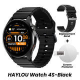 HAYLOU Watch 4S(HF012) GPS Smartwatch 1.43” HD AMOLED 5 Satellite GPS Positioning 120+ Workout Modes Sport Fitness Smart Watch