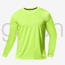 Camiseta transpirable de secado rápido, camisetas deportivas, ropa de entrenamiento, camiseta de manga larga para hombre, accesorios de gimnasio para correr de otoño, fitness para hombre.