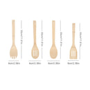 Household Non-Stick Pan Spatula Natural Bamboo Kitchen Spatula Spoon Cooking Utensils Dinner Food Wok Shovel Kitchen Accessories