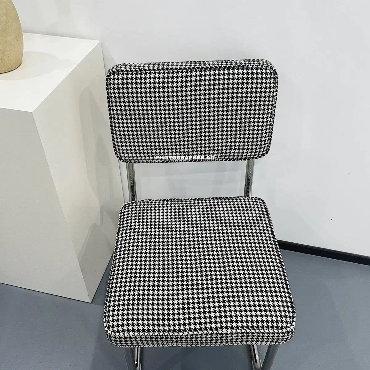 Mid-Century Modern Dining Chairs with Metal Frame, Multiple Styles Leisure chair for Kitchen, Living Room, Office , Muebles
