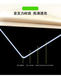 Acrylic Ultra White Fish & Aquatic Pets Tank Open Aquarium Light Table Top Small Rectangular Water Plant Turtle Tank Customized
