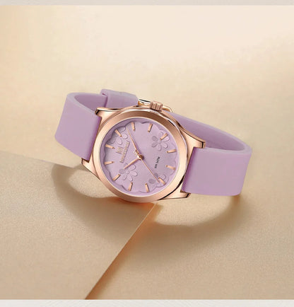 NAVIFORCE NF5051 Women Watch Silicone Quartz Wrist watches for Women Sport Clock Girls Gift Ladies Watches