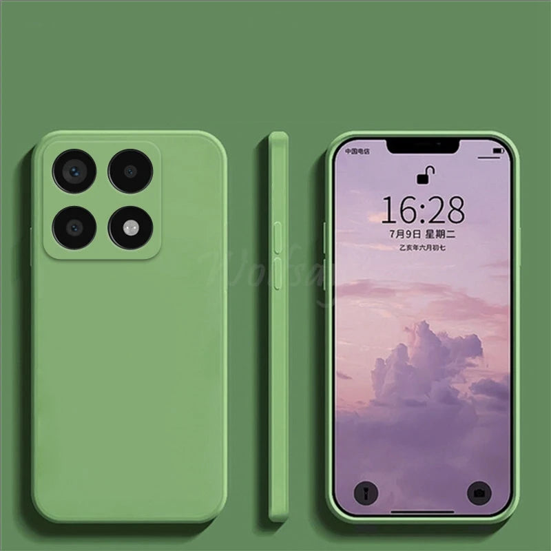 For Xiaomi 14T Pro Case Liquid Silicone Original Plain Rubber TPU Protector Case Xiaomi 14T Pro Cover TPU Shockproof Mi 14T Pro