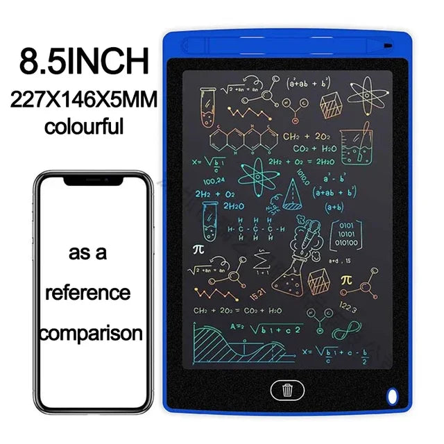LCD Writing Tablet for Kids Graffiti Sketchpad Toys Handwriting Blackboard Magic Drawing Board Gift 4.4" 8.5" 