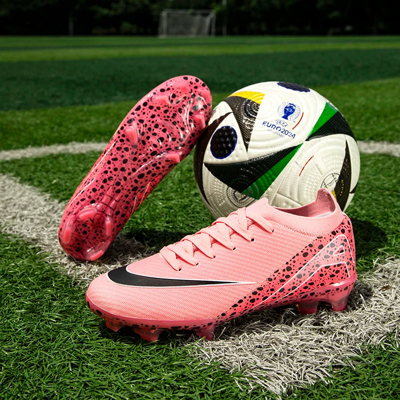 Nuevas botas de fútbol para exteriores, botas de fútbol con clavos largos para interiores, zapatillas TF/FG de alta calidad y muy vendidas, zapatillas deportivas para exteriores para partidos.