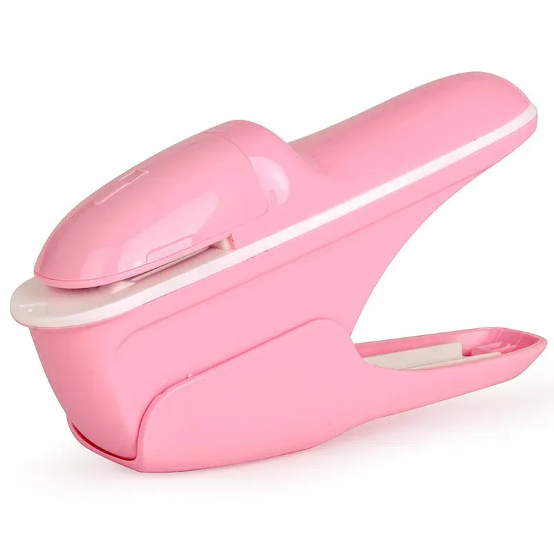 1PCDesktop Stapleless Stapler For Fixing Up To 8 Sheets For Home School Office Desktop Stapler Ticket Paper And Document Binding