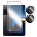 For POCO F7 Ultra Glass For Poco F7 Pro Tempered Glass 2.5D Full Cover Glue HD Screen Protector For Poco F7 Pro Ultra Lens Film