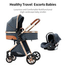 Baby Stroller Baby 3 in 1 Stroller Baby Lightweight Cars High Landscape Luxury Carriage for Newborn Travel Pram Portable Trolley