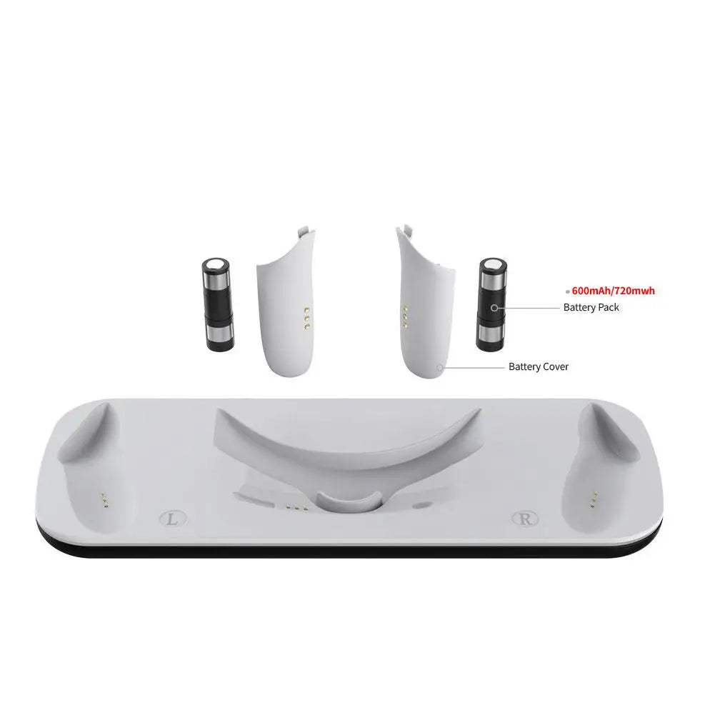 Base de carga para Meta Quest3, asas para auriculares de realidad virtual Meta 3, estación de carga, soporte de almacenamiento para Meta 3, nuevo