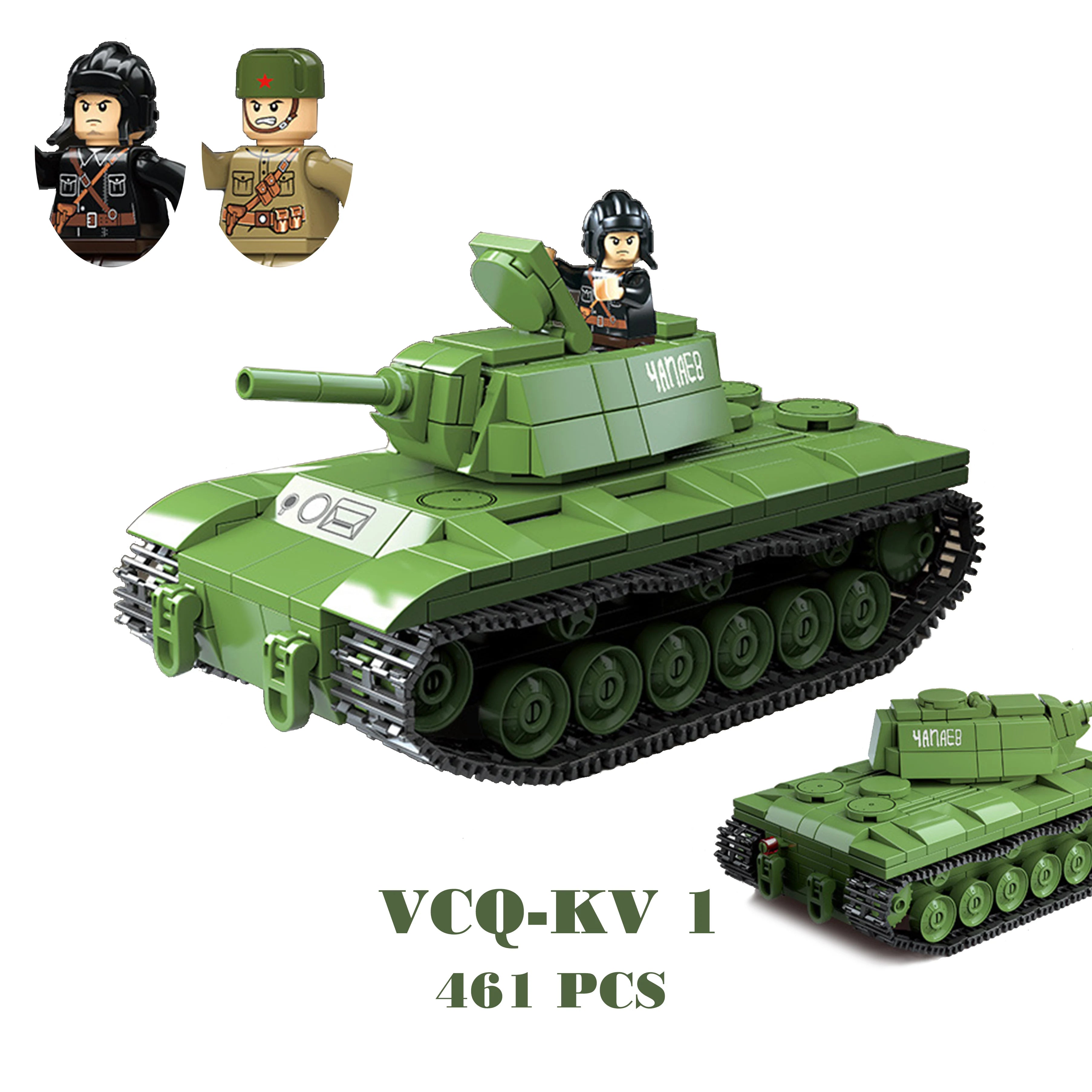 Military WW2 Tanks Tiger Sherman T34 Panzer Vehicle Airplane Army Soldier Weapons Model Building Block Brick Children Kids Toys