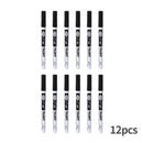 Fine tip permanent Paint Marker Pen DIY Paint Metallic Pen Permanent Gold SILVER Marker Touch Up,School Model Painting