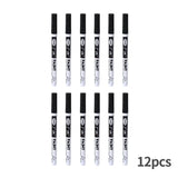 Fine tip permanent Paint Marker Pen DIY Paint Metallic Pen Permanent Gold SILVER Marker Touch Up,School Model Painting