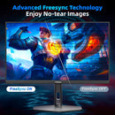 FYHXele 27 inch 380Hz Gaming Monitor 1080P IPS 0.5ms GTG Computer Monitor Adjustable Vertical Monitor Support FreeSync HDR VESA