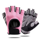 Professional Gym Fitness Gloves Power Weight Lifting Women Crossfit Workout Bodybuilding Half Finger Hand Protector 
