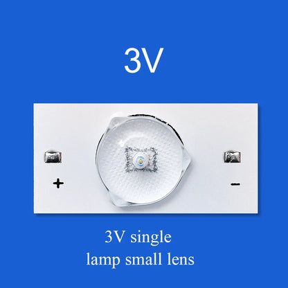 Perlas de lámpara SMD de 3 V y 6 V con filtro óptico para reparación de televisores LED de 32 a 75 pulgadas con cable de 2 m, accesorios para tiras de retroiluminación LED.