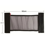 Car Back Rear Trunk Elastic Mesh Fixed Straps Car Interior Organizer Extinguisher Storage Net Seat Back Fixing Bag Car Accessory