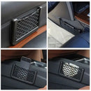 Auto Seat Side Interior Back Sundries Pocket Mesh Storage Bag Phone Net Pocket Holder Car Storage Bag Elastic Flexible Nets