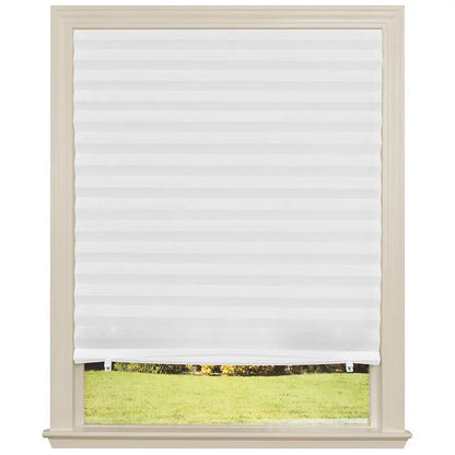 1Pc Shades Self-adhesive Half Windows Nonwoven Folding Curtain Bathroom Balcony Living Room Balcony Curtains Pleated Blinds