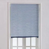 Blind for Window Self Adhesive Pleated Blinds Cordless No Drill Fabric Blinds Room Darkening Shades Blackout Shades for Bathroom