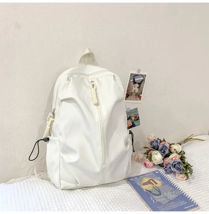 Large Capacity Schoolbag Male and Female High School College Students Simple Leisure Sports Backpack Fashion Travel Backpack