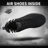 Men Running Walking Knit Shoes Fashion Casual Sneakers Breathable Sport Athletic Lightweight Men Sneakers Casual Shoes