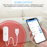 Tuya/Ewelink ZigBee Water Sensor Leakage Alarm Flood Leak Detector Smart Home APP Remote Control Smart Home Security Protection