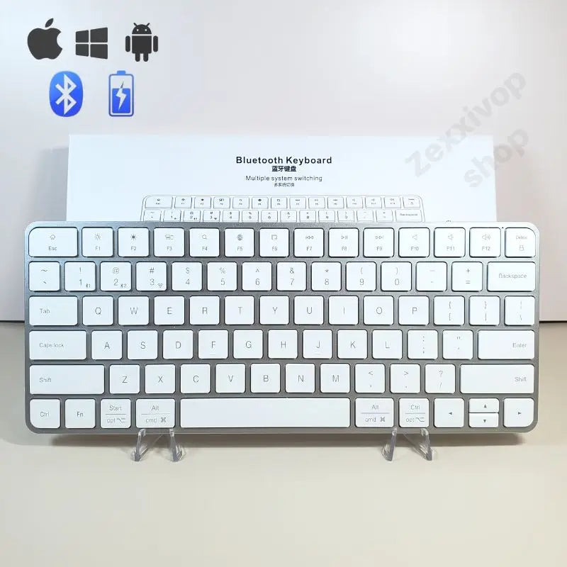Zexxivop Wireless Keyboard bluetooth keyboard wireless bluetooth connection for Mac iPad notebook pad laptop desktop computer