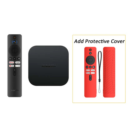 Versión global Xiaomi Mi TV Box 2.ª generación 4K Ultra HD Google TV Dolby Vision HDR10+ Asistente de Google Smart Mi Box S Media Player