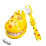 Educação Infantil Escova De Dentes Para Crianças, Dentes Escovar Aid, Modelo De Dente, Desenhos Animados, Girafa, Educação Infantil, Brincar De Bebê, Toda Família
