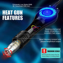 Silverflo 8586D Soldering Station 2 IN 1 Hot Air  Solder Station with 2 Digital display,10-Minute Sleep Mode for SMD Rework