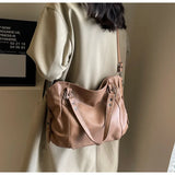 Soft Interior Compartment Shoulder Bags 2026 High Quality Contrasting Colors Bags for Women Fashion Zipper Pu Women's Handbags